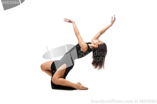 Image of Beautiful modern dancer girl