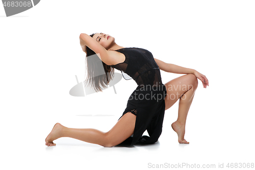 Image of Beautiful modern dancer girl