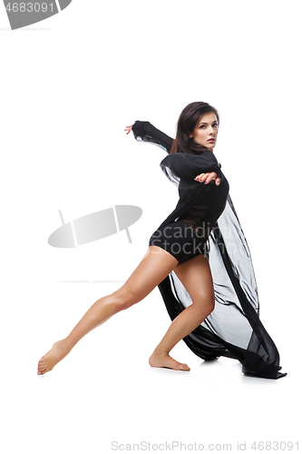 Image of Beautiful modern dancer girl