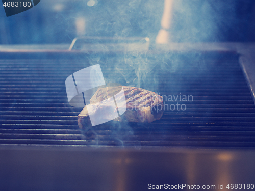 Image of steak on the grill