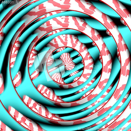 Image of Abstract 3d background