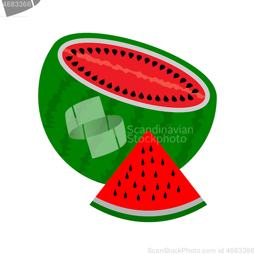 Image of sliced watermelon