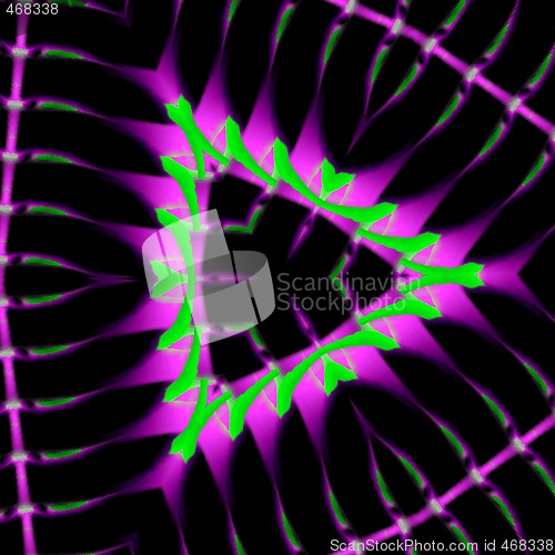 Image of Abstract 3d background