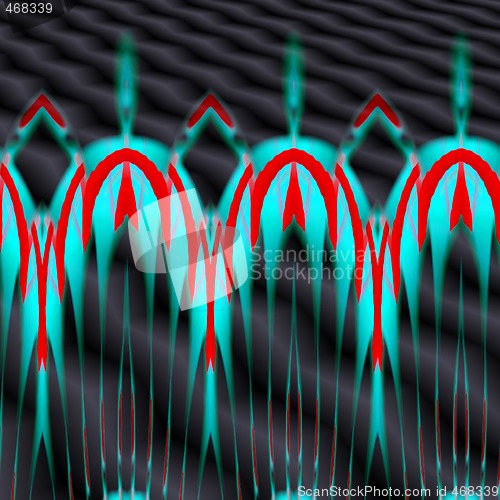 Image of Abstract 3d background