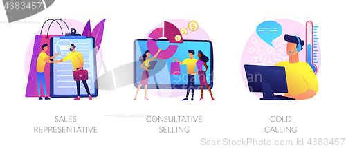 Image of Marketing strategies vector concept metaphors.