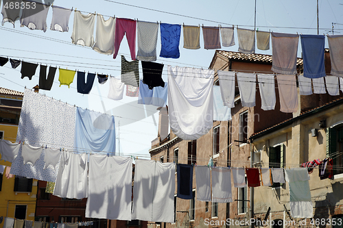 Image of Washing day Venice.