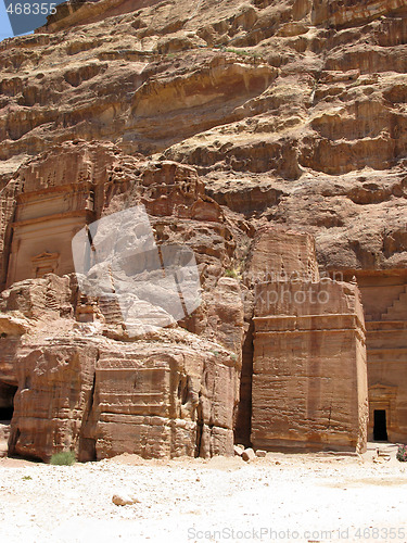 Image of Ancient ruins in Petra