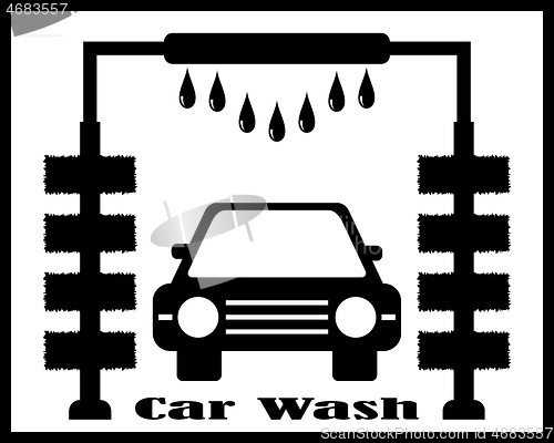 Image of Car wash at the stand