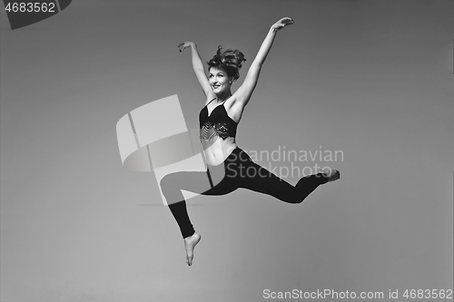 Image of Beautiful woman dancer