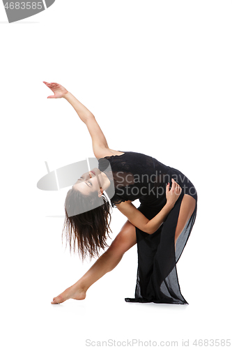 Image of Beautiful modern dancer girl