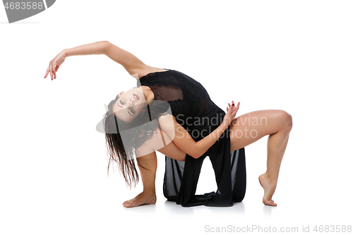 Image of Beautiful modern dancer girl