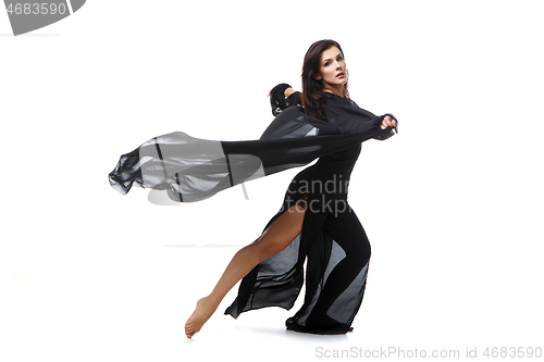 Image of Beautiful modern dancer girl