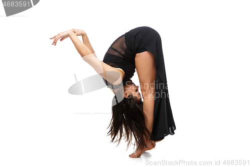 Image of Beautiful modern dancer girl