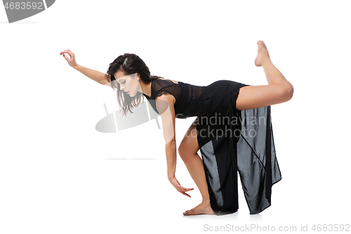 Image of Beautiful modern dancer girl