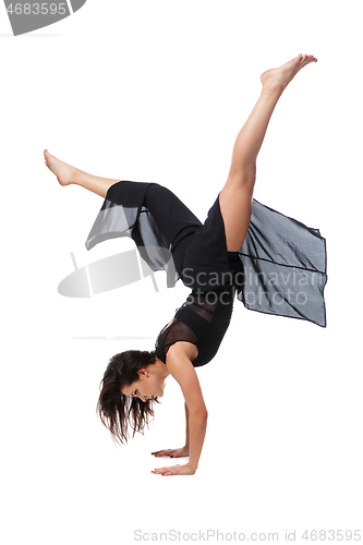 Image of Beautiful modern dancer girl