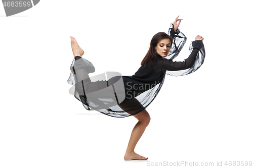 Image of Beautiful modern dancer girl