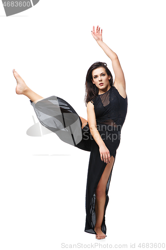 Image of Beautiful modern dancer girl