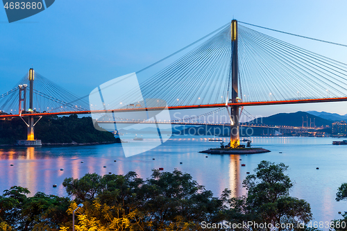 Image of Hong Kong bridge