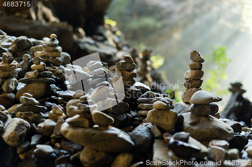 Image of Small stones in balance 