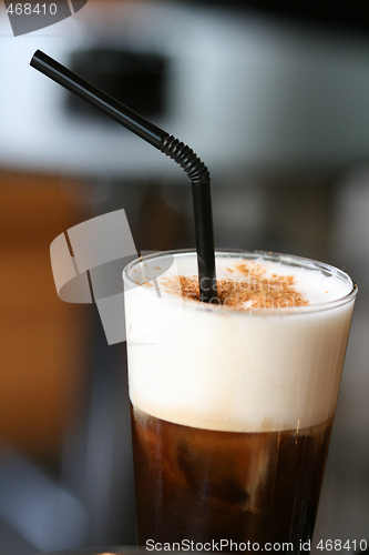 Image of ice cold cappuccino