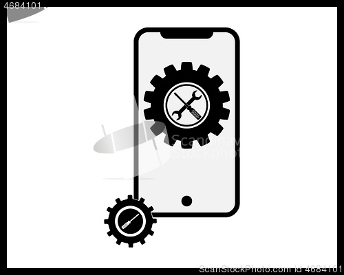 Image of mobile phone workshop