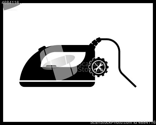 Image of Iron icon for Ironing service