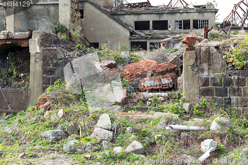 Image of Hashima island, Nagasaki Japan