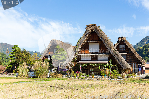 Image of Historical old Japanese Village