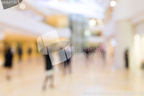 Image of Abstract background of shopping mall