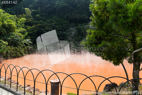 Image of Blood Hell Hot Spring in Japan