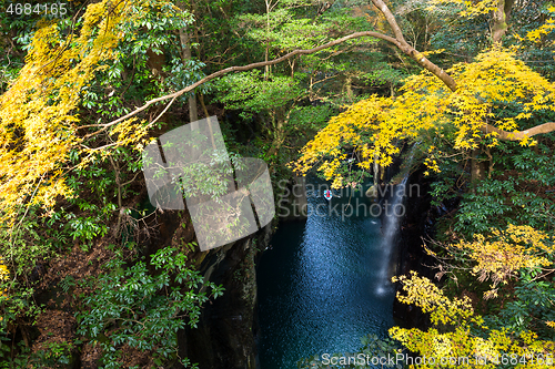 Image of Takachiho gorge at Miyazaki of Japan