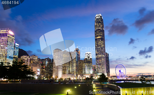 Image of Hong Kong night