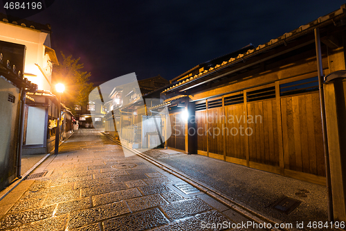 Image of Traditional Japanese architecture in Kyoto