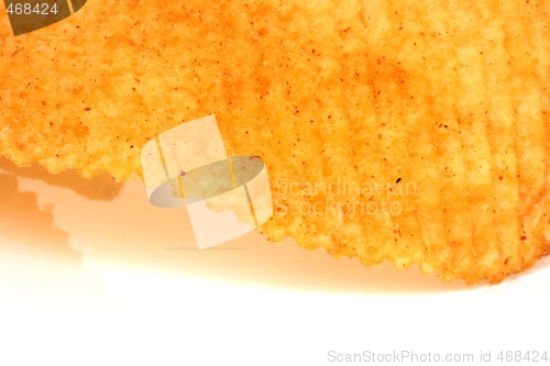 Image of potato chip detail