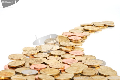 Image of euro coins