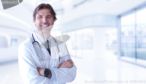 Image of Senior doctor of medicine in his ordination