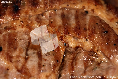 Image of juicy steak background