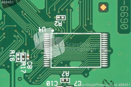 Image of green circuit