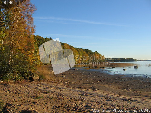 Image of Autumn beach