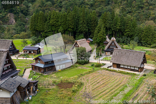 Image of Traditional Japanese old Village 