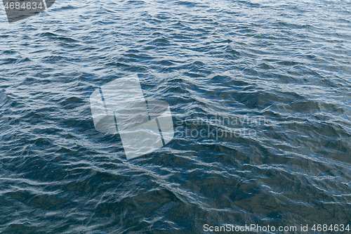 Image of Blue water sea