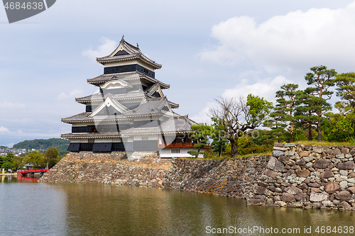 Image of Traditional Japanese Matsumoto Castle