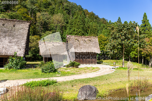 Image of Japanese old village, Shirakawago