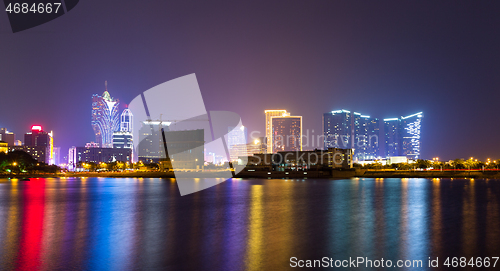 Image of Macau at night