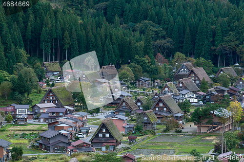 Image of Shirakawago village 