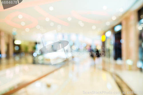 Image of Blur view of shopping center