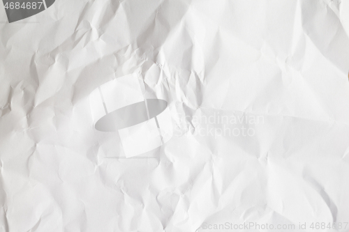 Image of Wrinkled White paper