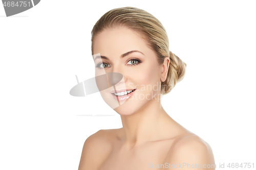 Image of beautiful girl with perfect skin
