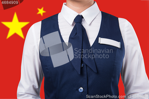 Image of Service woman uniform