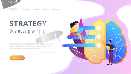 Image of Strategy and business planning landing page.